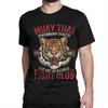 Muay Thai Thai Boxen T-Shirts für Männer Frauen Reine Baumwolle Freizeit T-Shirt Rundhals T-Shirts Kurzarm Kleidung Erwachsene