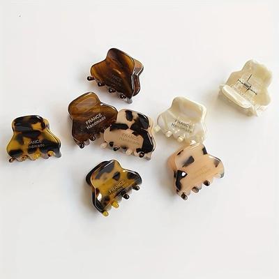 Mini Acetate Hair Claw Cute Small Size Hair Clamps Grab Elegant Side Pin Hairpin Hair Clips Women Hair Accessories