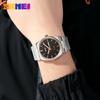 Fashion Solid Stainless Steel Buckle Men's Business Casual Quartz Watch Thin Double Calendar Men's Watch