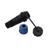 SP13 IP68 Waterproof Connector Pair Secure Cable To Cable Connections Excellent Service In Hazardous Environments