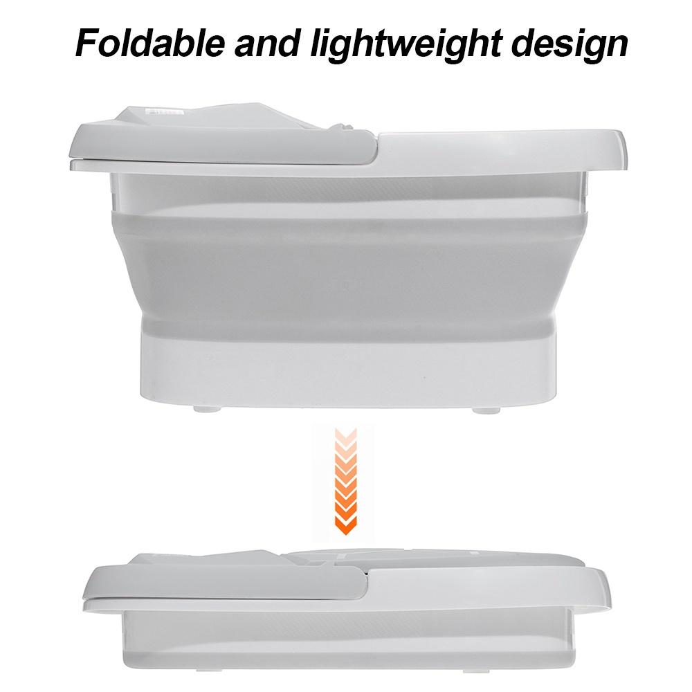 500W Foot Spa Bath Massager Machine Foot Spa Foot Bath Detox Machine Electric Massager Cleanse Foot Massage Foot Health