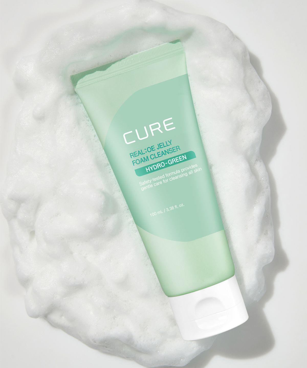 Cure Realoe Jelly Foam Cleanser 100ml 1