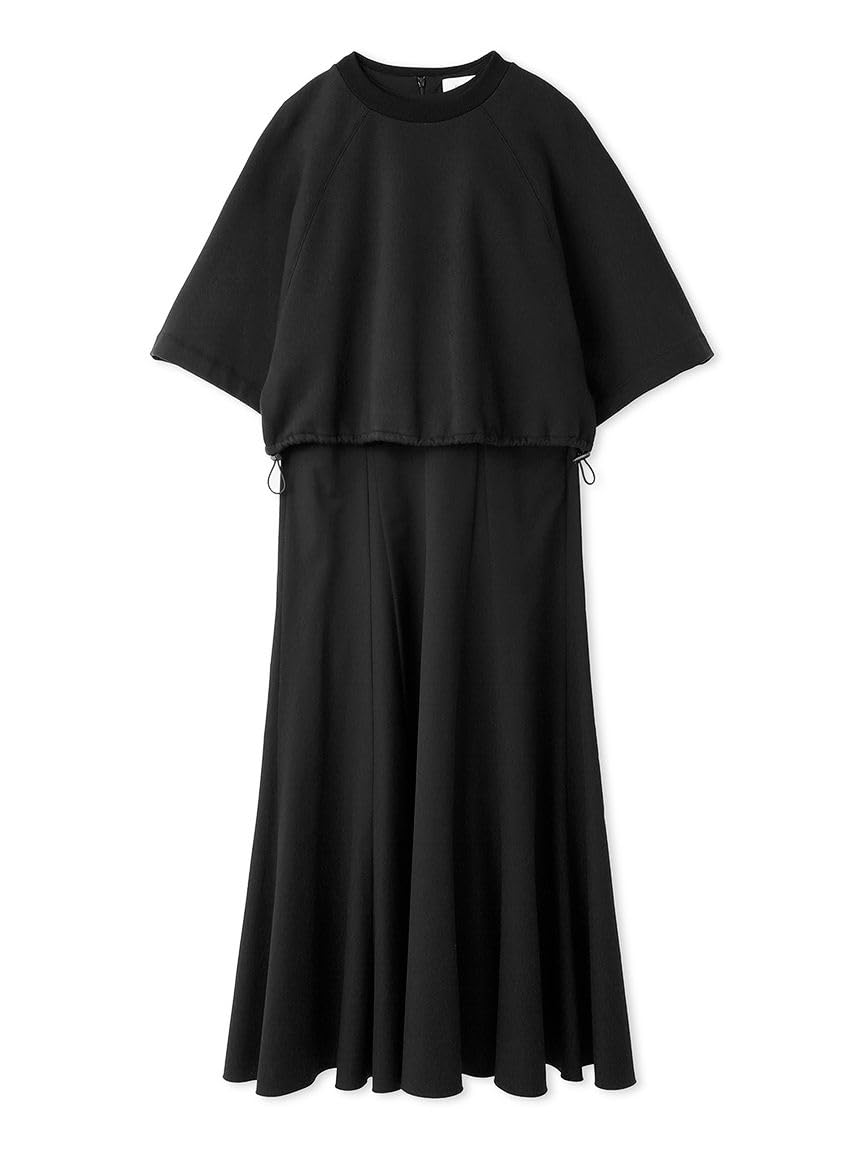 

Fleece Tops and American Style Dress Set [Emi] чорний