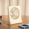Folding Desk Fan Lightweight Ultra-thin Mini Fan Table Fan Small USB Fan  Outdoor