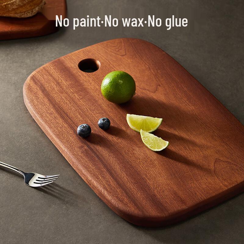 Yi Ceng Ebony Wood Oval Cutting Board
