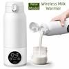 Cordless Bottle Warmer Stainless Steel Breast Sterilizer Wireless Baby Bottle Warmer  Feeding