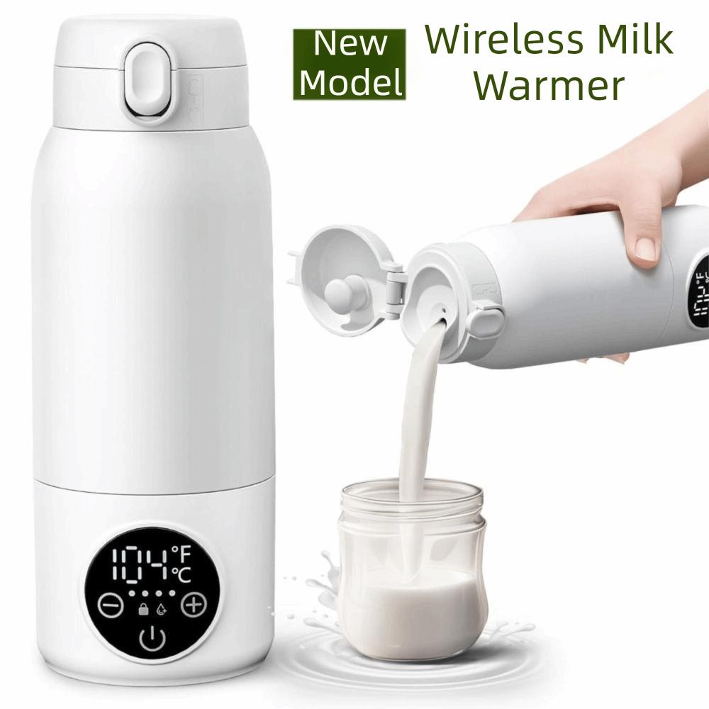 Cordless Bottle Warmer Stainless Steel Breast Sterilizer Wireless Baby Bottle Warmer Feeding