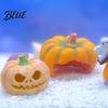 Halloween Pet Habitat Decor Pumpkin Aquarium Hideout Ghost Face Betta Fish Tank Accessories Hide Cave Decorative Shrimp Hideaway for