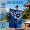 Titans Crest Beach Towel, Microfiber Beach Towel, Perfect For Pool, Beach, Travel, Home Decor Beach Party Fan gifts