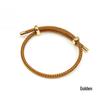 3mm Adjustable Steel Hand Rope Bracelet with Figure-Eight Buckle, Hard Gold Lucky Pixiu Beads, Red Rope Zodiac Design