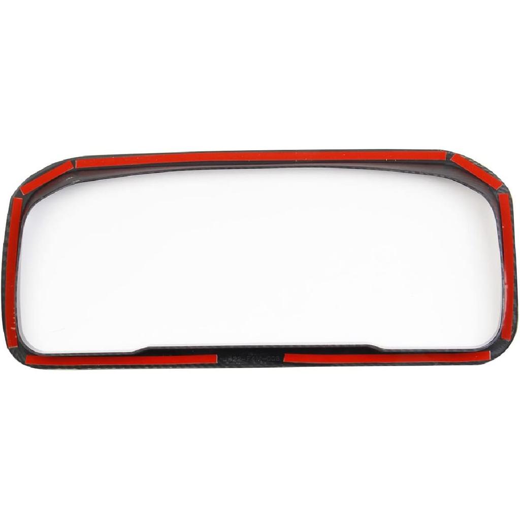 Kohlefaser Armaturenbrett Instrumentenrahmen Abdeckung Verkleidung für Ford Maverick 2022-2026