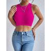 Summer new style women's body-shaping sleeveless vest, short, fashionable and sexy