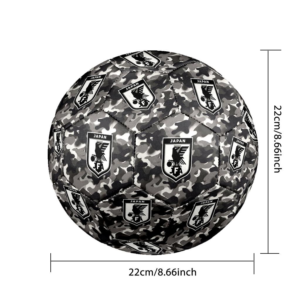 Japan Football Printed Size 5 Soccer Ball Wear Resistant Standard Adult Training Football Fan Gift for Indoor Outdoor Match Sports