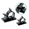 Cable Clips Adjustable Organizer Self Adhesive Mounts Cord Wire Clamps for Desktop Office Home Charger Tidy Solution