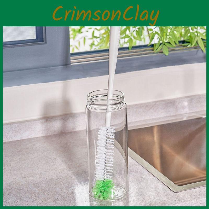 Long Handle Cup Brush For Effective Cleaning Of Hardtoreach Bottles And Mugs