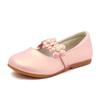 Baby Moccasins Kids Dress Shoes for Party Autumn Girls Leather Flats with Flowers Princess Sweet Children Shoes for School 26-36