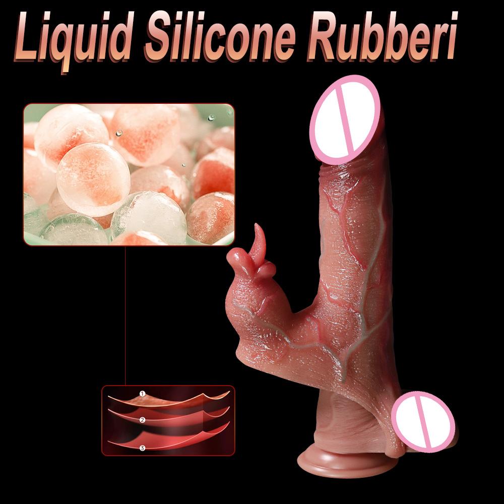 Men's Penis Enlargement Set Wolf Tooth Jj Set Meat Set Sleeve Reuseable Silicone Sex Toys Adult Toys Lock Sperm Ring Sex Toys