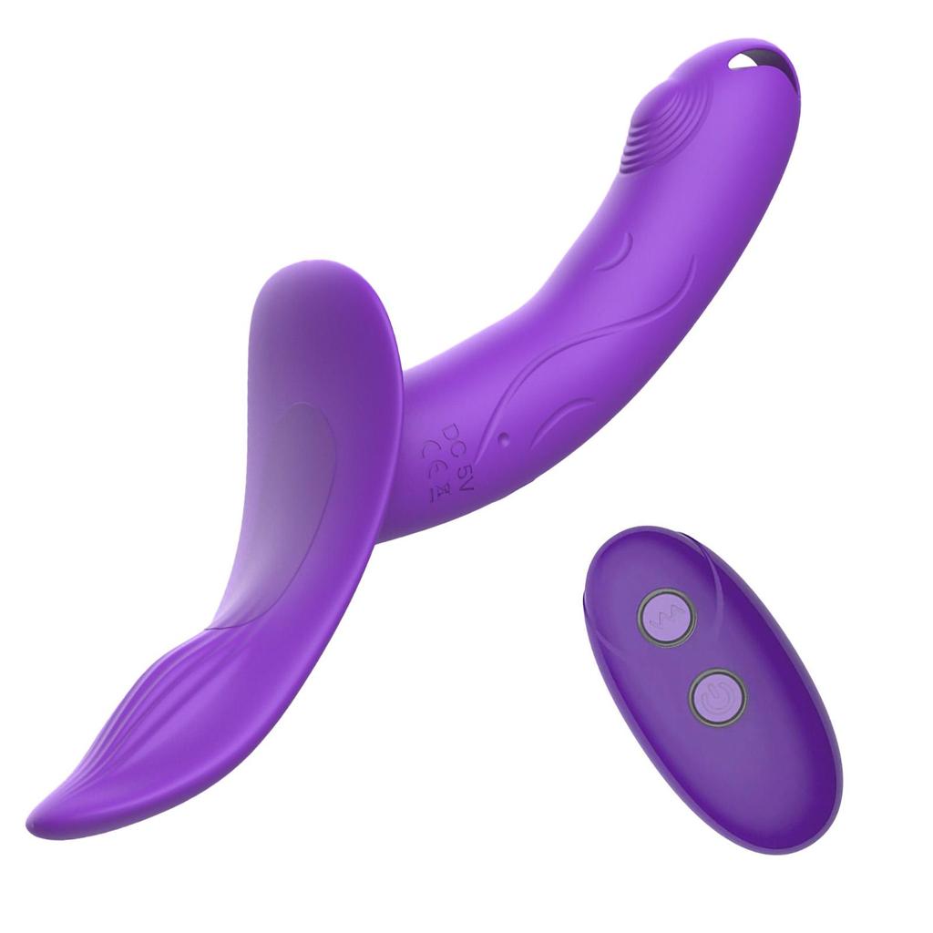 7 Velocità Indossabile Doppio Vibratore Per Donne Coppie Lesbiche Ricaricabile USB Strap-on Dildo Senza Bretelle Giocattoli Sessuali per Adulti Femminili
