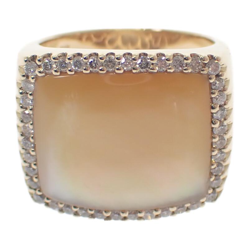 

no brand #17(JP Size) ring K18 yellow gold mens