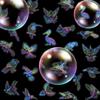 50 Transparent Laser Bird Series PET New Product DIY Water Cup Notebook Stickers Laser Stickers
