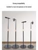 Adjustable Microphone Stand with Round Base for Stage and KTV Performances