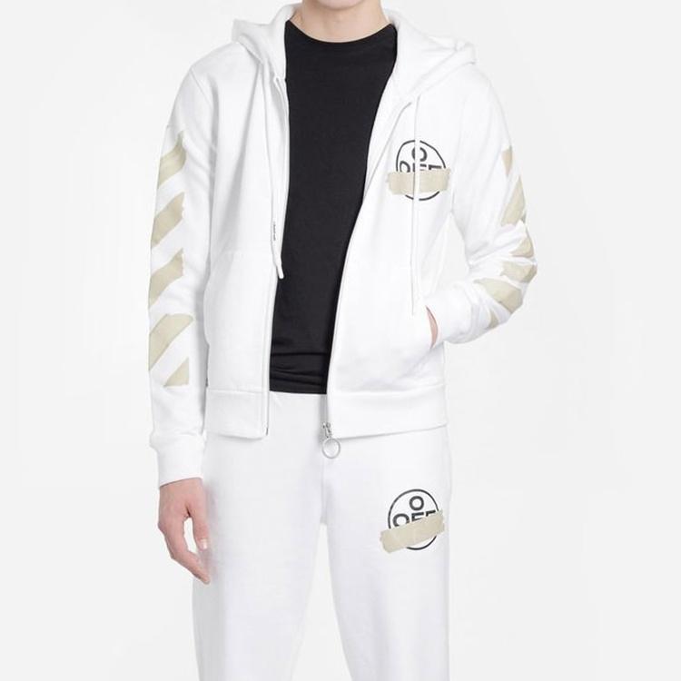 Off-White SS20 Arrows Sketch Mens Logo Sweater Tape Men's OMBE001R20E300020148