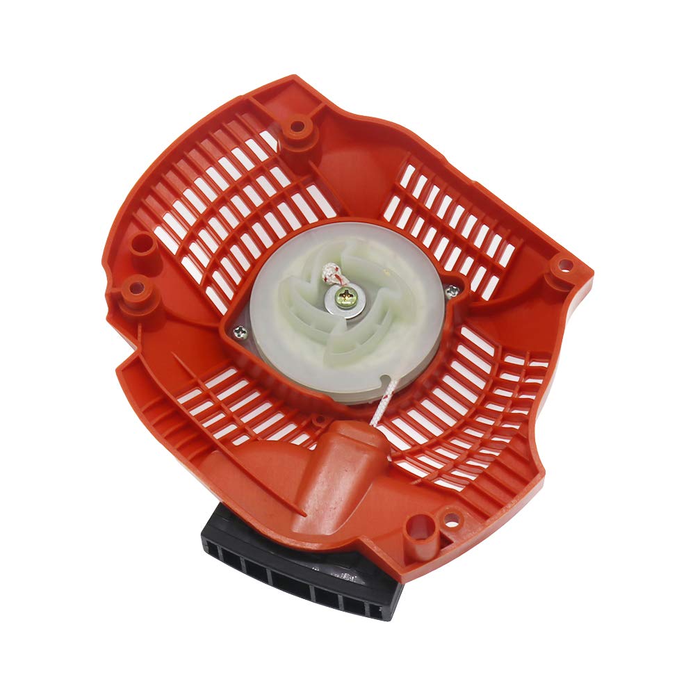 QHALEN Pull Recoil Starter Assembly with 2 Meter Pull Cord for Husqvarna 450 445 Chainsaws, Part Numbers 544071604 and 544071602