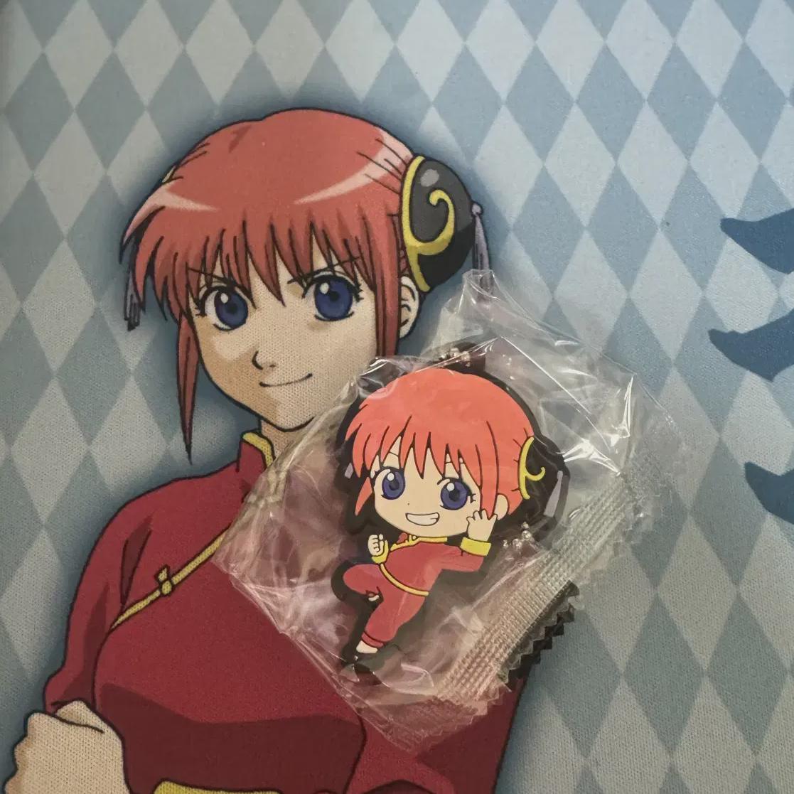 

Gintama Резиновый брелок Кагура