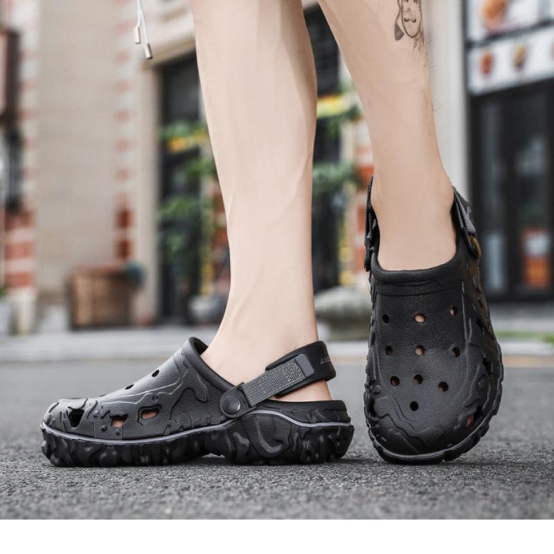 Prodyšné boty na pláž a pro venkovní sporty s měkkou podrážkou, univerzální ležérní boty ve velkých velikostech, cool pantofle