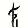 WProfessional Black Liquid Eyeliner Pen - Waterproof & Sweatproof Formula, 24H Wear, Quick-Dry, Fine Brush Tip for Precise Lines