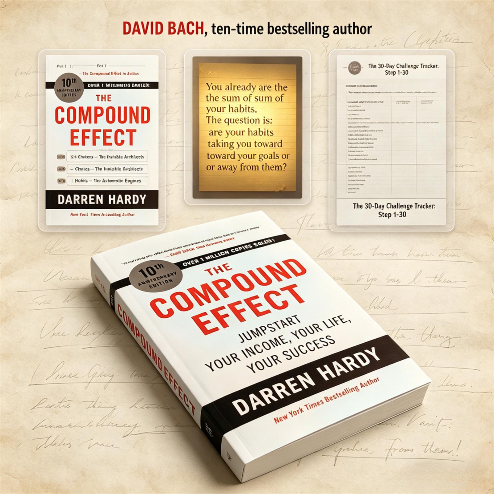 The Compound Effect By Darren Hardy Personal Growth & Success Acceleration Guide The Compound Effect