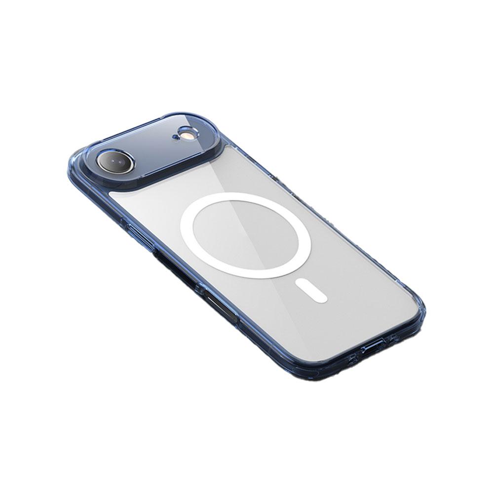 Luxury Clear Shockproof MagSafe Magnetic Case for iPhone 17 Air 17Pro 17 Pro Max Hard Back Cover Support Wireless Charging