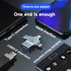 4in1 Micro-Card Phone Adapter Four-in-one Multi-function OTG Adapter TF Card Reader Usb Card Reader Card Reader Usb 3.0