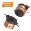 JDH-008-2 Collecting Ring Collecting Ring Smoothly And Efficiently Copper Tone For High-speed DC Motors For Home Appliances