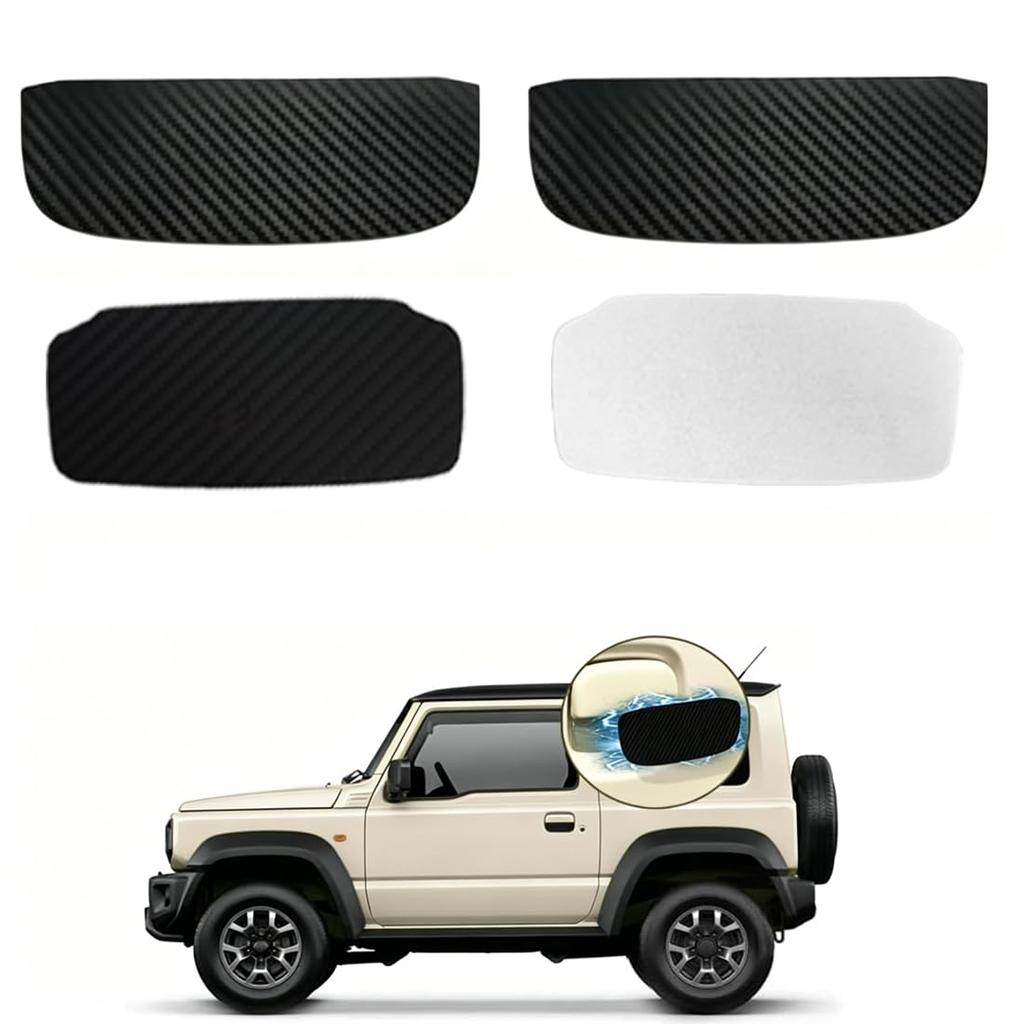 Jimny Jimny Sierra Dedicated Magnetic Door Handle Protector Set Fits Both Side Doors Rear Door Scratch Paint Waterproof Exterior Accessory JB64/JB74