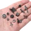 5-20Pcs Alloy Barrier Beads Accessories Series For DIY Necklace Bracelet Jewelry Making