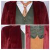 Le Hobbit Bilbo Sacquet Costume Cosplay Halloween Tenue de Jeu de Rôle Cape Style Médiéval et Accessoires