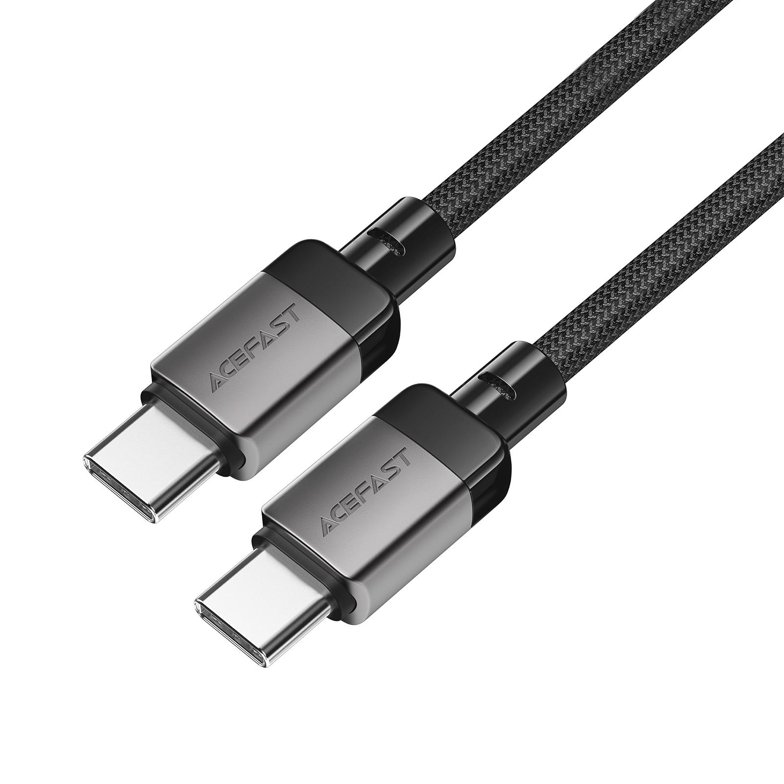 ACEFAST C9-03 1.2m USB-C to USB-C 60W Fast Charging Cable Data Transmission Braided Cable A