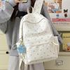 Schultasche Mädchen Stil Liebe Aufdruck Rucksack Studentin Schultasche Hoher Wert Vielseitig Mode Große Kapazität Freizeitrucksack Weiblich