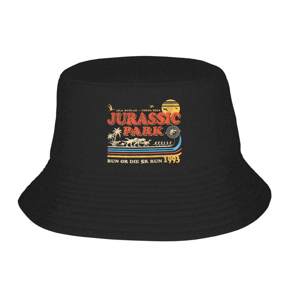 Hot Summer Headwear Jurassic Park Clever Girl Bucket Hats Trendy Unisex Sun Panamka UV Protection Fishing Outdoor