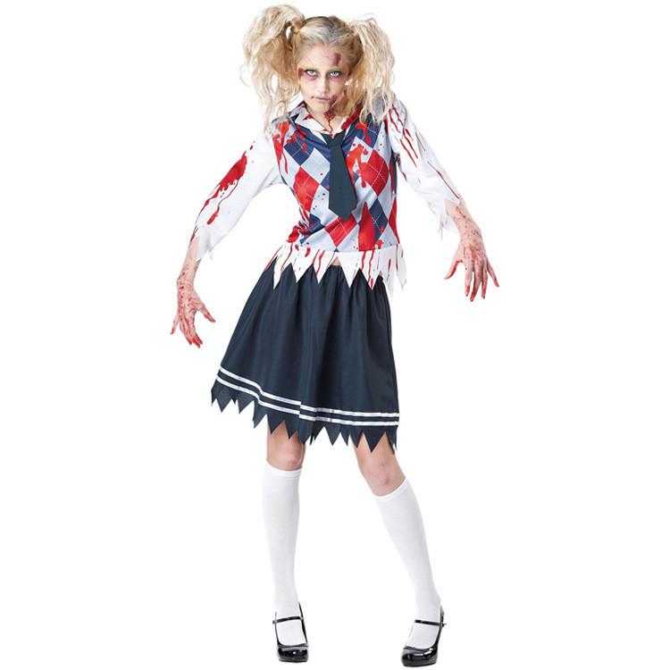 Spooky Zombie Bride Vampire Costume For Halloween Parties And Stage Performances Perfect For All
