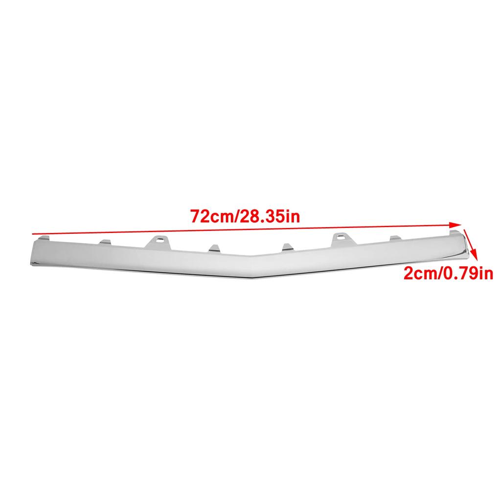 Set of 3 Lower Front Bumper Chrome Trim Molding For Mercedes W212 E200 E250 E300 E350 4 Door Sport 2014-2016 A2128852874