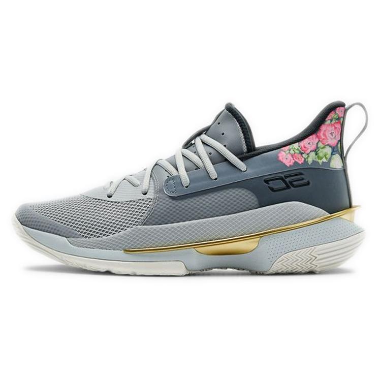 

Кроссовки Under Armour Curry 7 Floral Китайский Новый год (2020)(3021258-103) 47.5