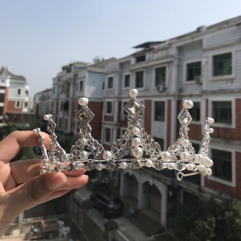 Braut Krone Kopfschmuck Koreanische Kristall Hochzeit Stirnband Fee 18 Jahre alt Geburtstag Krone Hochzeitskleid Zubehör