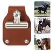 PU Leather Number Holder Belt Clip Livestock Show Number Holder Portable Exhibitor Number Holder Showing Number Clip