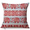 African Nation Style Cushion Cover, Culture Art Pattern, Exotic Cotton Linen, Car Sofa Pillow Case