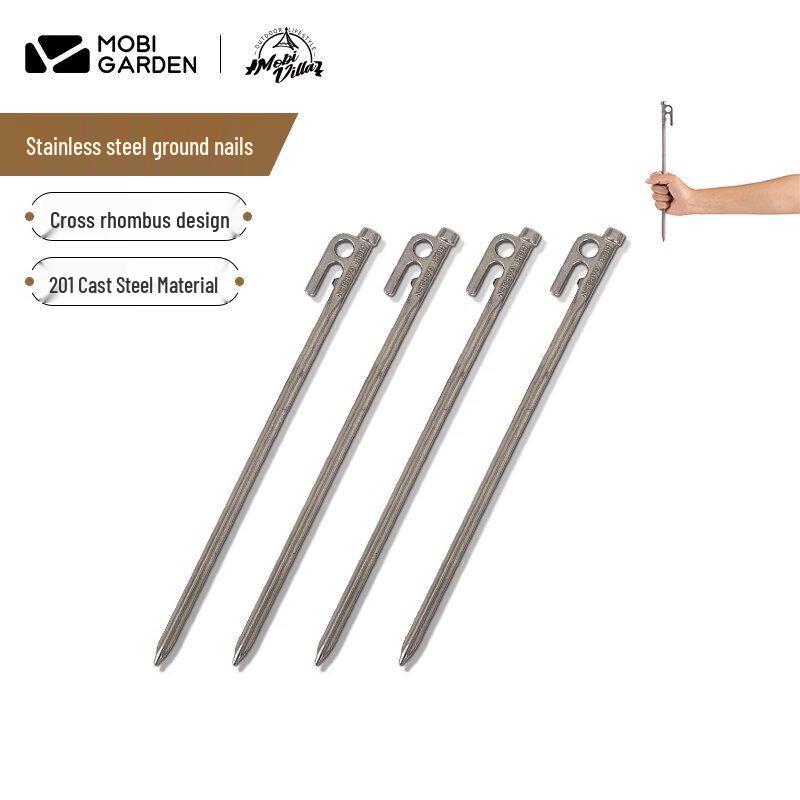 Mobi Garden Cast Steel Tent Stake
