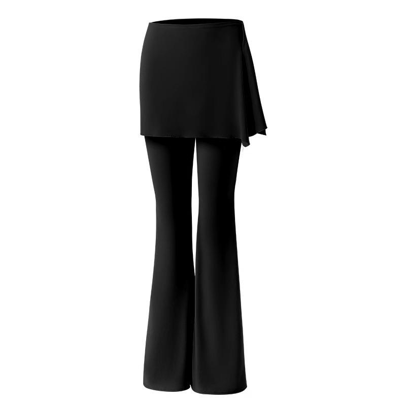 

Women s High Waist Flared Yoga & Dance Leggings Set - Plus Size Butt Lifting Fitness Pants One Size (80-110 jin)