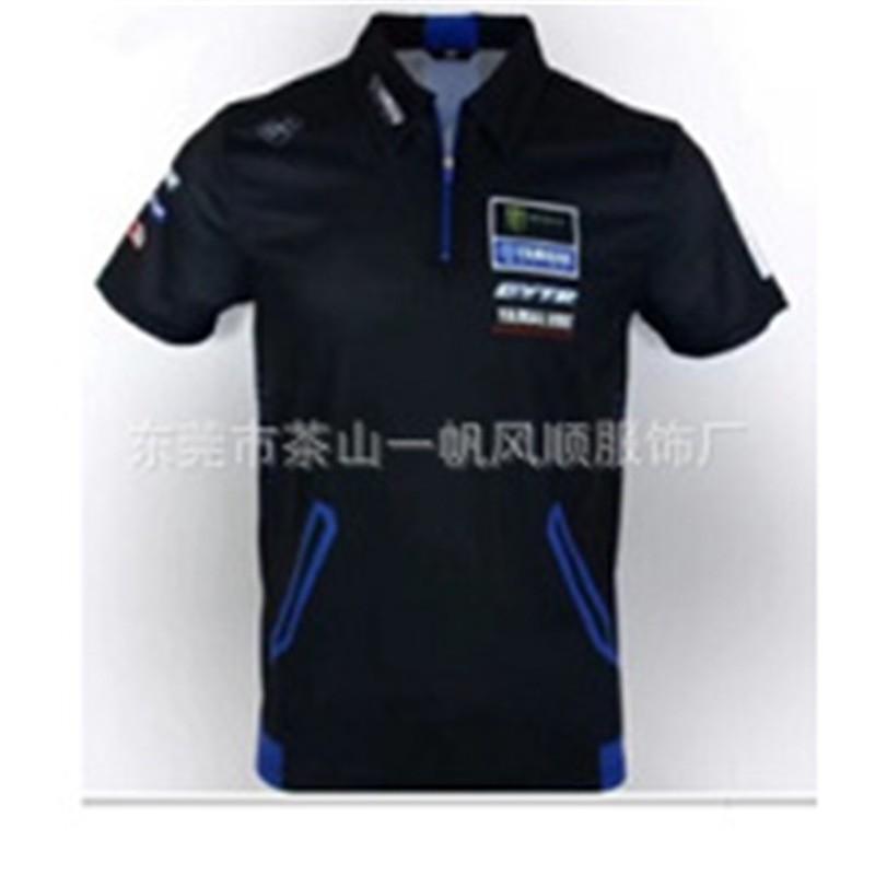 Unisex Off-Road Racing Polo Shirt Short Sleeve Collared T-Shirt Breathable Sporty Casual Fit