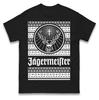 Jägermeister Strick-Effekt Weihnachts-T-Shirt T-Shirt Herren Damen Unisex Oberteile T-Shirts